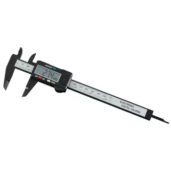 Full Plastic Vernier Digital Caliper 0-100-150mm Carbon Fiber Штангенциркуль Caliper Digital Caliper Paqumetro Digital
