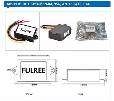 Fulree DC преобразователь 12-60В в 12В