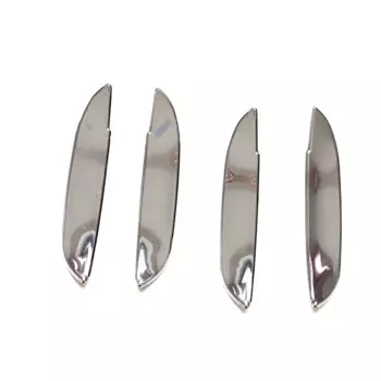 FUNDUOO для Honda Fit Jazz MK3 2008-2013 углеродное волокно хромированная дверная ручка автомобиля чаша крышка Стайлинг автоаксессуары