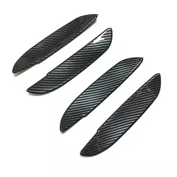 FUNDUOO для Honda Fit Jazz MK3 2008-2013 углеродное волокно хромированная Автомобильная дверная ручка чаша крышка Стайлинг авто аксессуары