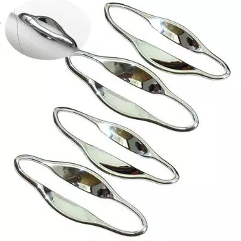 FUNDUOO для Hyundai Sonata/i45 2011 2012 2013 2014, хромированная накладка на дверную ручку автомобиля, наклейка, автомобильные аксессуары