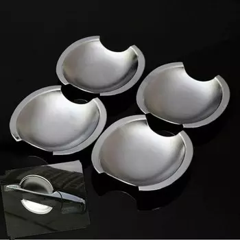 FUNDUOO для Mazda 3 2004-2009 Mazda 5 2006-2008 Mazda 6 2003-2008 ABS хромированная дверная ручка автомобиля чаша крышка отделка