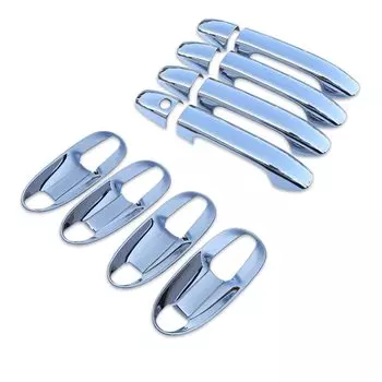 Funduoo для Mercedes Benz Vito W447 V-Class 2014-2020, крышка дверной ручки автомобиля из углеродного волокна, аксессуары для стайлинга