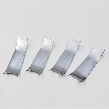 Funduoo для Mitsubishi Outlander 2003-2004 2005 2006 Mitsubishi Grandis 2003-2008 новая хромированная дверная ручка из АБС-пластика, крышка чаши