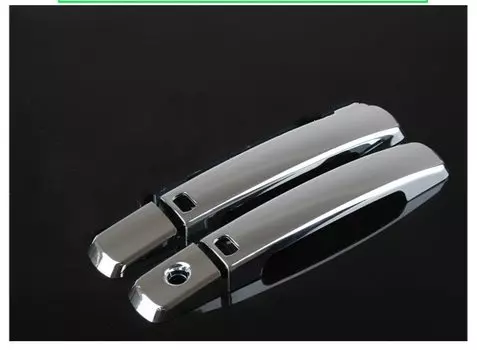 FUNDUOO для Nissan Pathfinder R51 2005-2012 новая хромированная накладка на дверную ручку автомобиля, наклейка