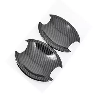 FUNDUOO для Nissan Pathfinder R51 2005 - 2012 углеродное волокно хромированная Автомобильная дверная ручка Накладка Наклейка Автомобильные Стайлинг Аксессуары