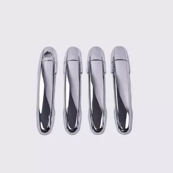 FUNDUOO для Toyota Auris E150 2006 2007 2008 2009 2010 2011, хромированная крышка дверной ручки, декоративная наклейка