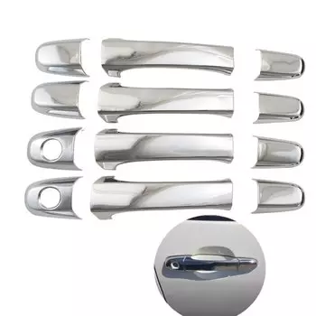 FUNDUOO для Toyota Harrier 1-го поколения 1998, 1999, 2000, 2001, 2002, 2003, хромированная наклейка на дверную ручку автомобиля