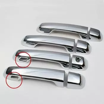 Funduoo для Toyota Prado 150 Land Cruiser Prado J150 2010-2019 LC150 LC200 хромированная накладка на дверную ручку, комплект отделки автомобиля, Стайлинг