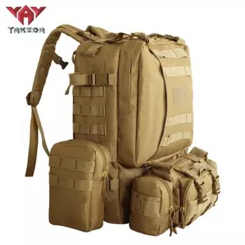 Функциональные тактические сумки YAKEDA MOLLE, Спортивная вещевая сумка для активного отдыха, походов, тренировок на открытом воздухе, тактический рюкзак для мужчин и женщин
