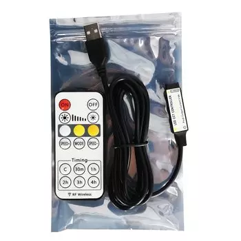 FUNZENXIN Беспроводной RGB контроллер для светодиодной ленты 5050 CCT 16 кнопок