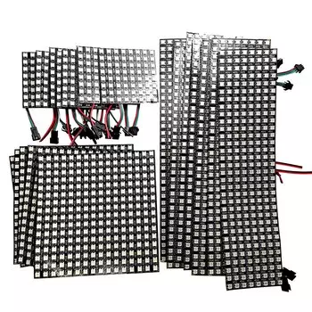 FUNZENXIN гибкая светодиодная лента WS2812B 64/256 пикселей