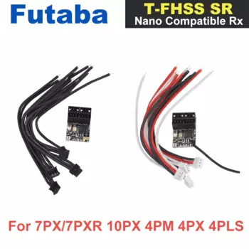 Futaba T-FHSS SR Nano совместимый приемник 4CH PWM выход jst1.5 мм разъем для радиоуправляемых гоночных автомобилей Дрифтинг 7PX 4PM 4PX передатчик