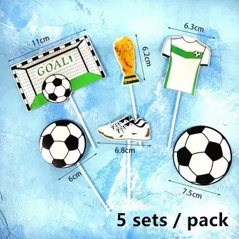 Футбольный торт топпер Jeyomerry