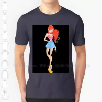 Футболка из 100% чистого хлопка Bloom Cartoon Magic Comics