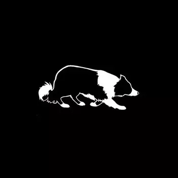 FUYOOHI наклейка бордер-колли наклейка на бампер бордер-колли собака породы Stockdog модное персонализированное украшение для стайлинга автомобилей