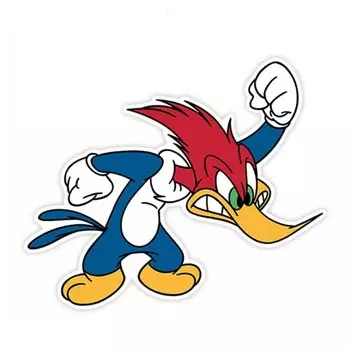FUYOOHI забавные наклейки внешние аксессуары наклейка для дятла автомобильная наклейка водостойкие декоры на бампере заднее окно