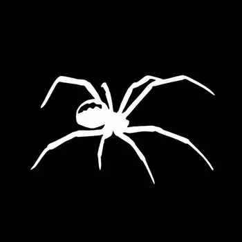 Fuzhen Boutique наклейки внешние аксессуары паук виниловая наклейка автомобильная наклейка TARANTULA черный/белый KK наклейки на окна графика