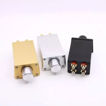FV3 регулятор громкости Hi-Fi Пассивный предусилитель Предварительный усилитель черный/серебристый/Золотой на выбор