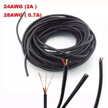FVJVYE 3-жильный медный провод 24AWG 28AWG E2
