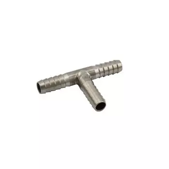 FwBrewLife Т-образный штуцер из нержавеющей стали для пивного шланга 8мм