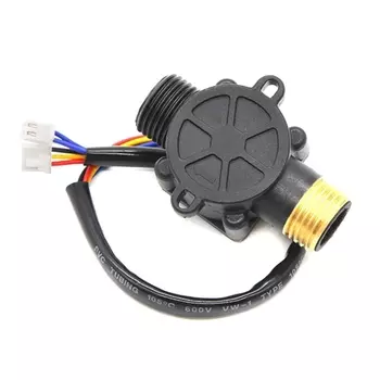 G1/2" латунный датчик расхода воды с наружной резьбой, датчик Холла, переключатель расходомера, счетчик расходомера