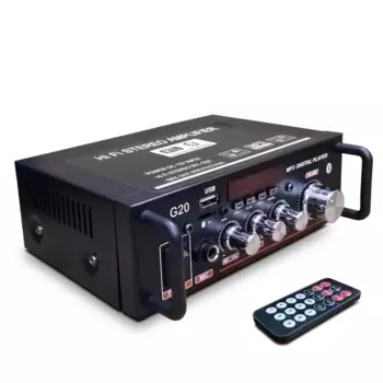 G20 цифровой настольный аудио Bluetooth усилитель мощности магазин классный дом HIFI караоке домашний кинотеатр звуковая система сабвуфер динамик