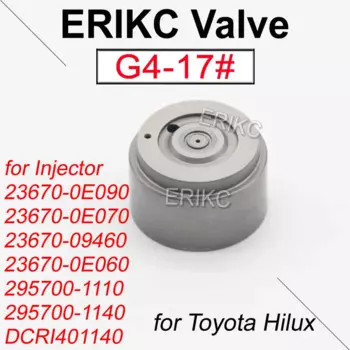 Г4-17 # Инжектор дизельного топлива G4, пластина регулирующего клапана 23670-09460 23670-0E060 для DENSO TOYOTA 295700 -1110 23670-0E090 23670-0E070