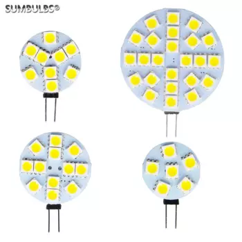 Сум Bulbs G4 5050 SMD LED лампа 12В теплый/холодный свет