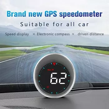 G5 GPS Автомобильный проекционный дисплей Auto Hud Smart System Тахометр Цифровой измеритель скорости пробега для всех автомобилей Универсальный компас-проектор