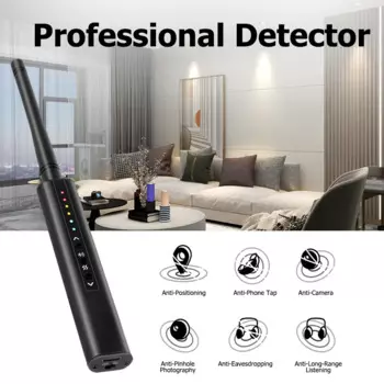G728 Ручной скрытый детектор ошибок аудио антишпионская камера Finder GSM GPS сигнальная линза RF локатор трекер обнаруживает беспроводной сканер