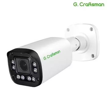 G.Craftsman 5X POE IP-камера Sony 5Мп 4K с двусторонней связью