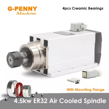 G-PENNY MACHINE 220v 4.5kw ER32 воздухоохлаждаемый шпиндель