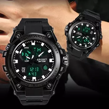 G-Style Мужские цифровые часы Дата Военные спортивные часы Водонепроницаемые электронные светящиеся наручные часы Мужские часы erkek kol satleri