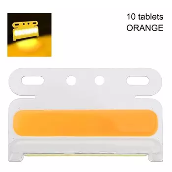 Габаритные огни для грузовиков, 10 шт./компл., 24 В, светодиодный указатель поворота, яркий габаритный индикатор COB, аксессуары для лодок, прицепов и автомобилей