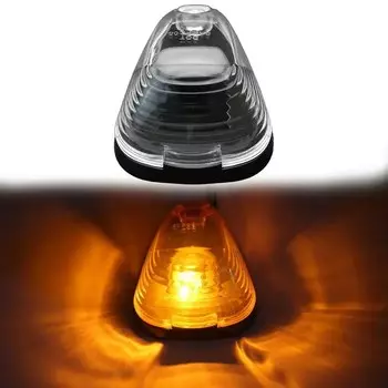 Габаритные огни на крышу кабины, 10 светодиодов, 5 шт., ходовые огни янтарного цвета, совместимые с Ford 1999-2016, сверхмощные пикапы, грузовики, внедорожники