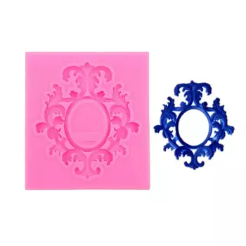 Форма для торта силиконовая овальная