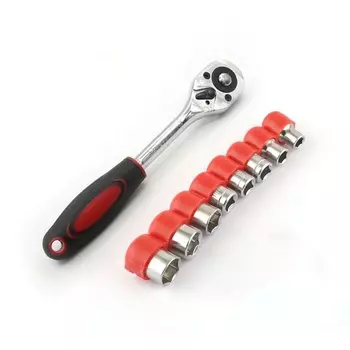 Гаечные ключи Binoax с храповым механизмом, 24 зуба, 5-12 мм, 8 шт.