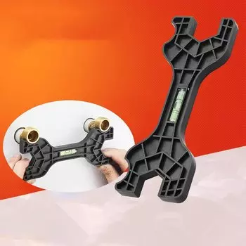 Гаечный ключ N2HAO двухголовый с уровнем