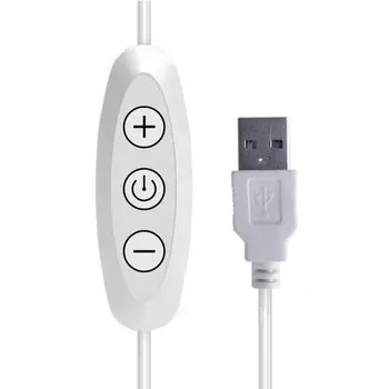 GAHADA 2-контактный USB шнур питания с пультом 1,5 м для светодиодной ленты