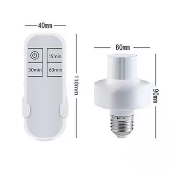 GAHADA Беспроводной таймер держатель лампы E27