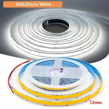 GAHADA Светодиодная лента COB 12/24В 600/1600 светодиодов/м