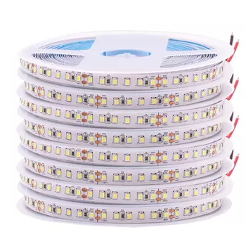 GAHADA Светодиодная лента SMD2835 12/24В 60/120/240/480 LED тёплый/естественный/холодный белый 5М