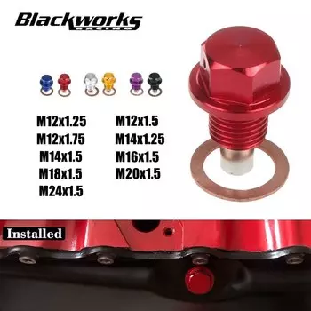 Гайка из алюминиевого сплава для слива масла m12x1, 5 m12x1, 25 M12x1.75