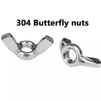 Гайки-бабочки KEETOGETHER из нержавеющей стали M3M4 M5 M6 M8 M10 M12