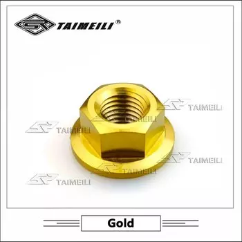 Гайки фланцевые TAIMEILI из титанового сплава M5 M6 M8 M10 M12 M14 M16