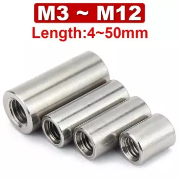 Гайки из нержавеющей стали 304 M3M4M5M6M8M10M12