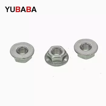 Гайки нержавеющей стали YUBABA DIN6923 M3-M10