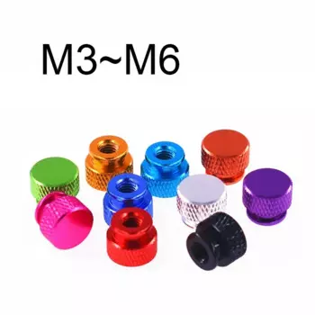 Гайки с накатанной ручкой M3-M6