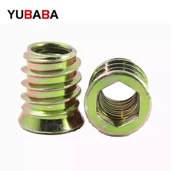 Гайки шестигранные из углеродистой стали YUBABA 10 шт.